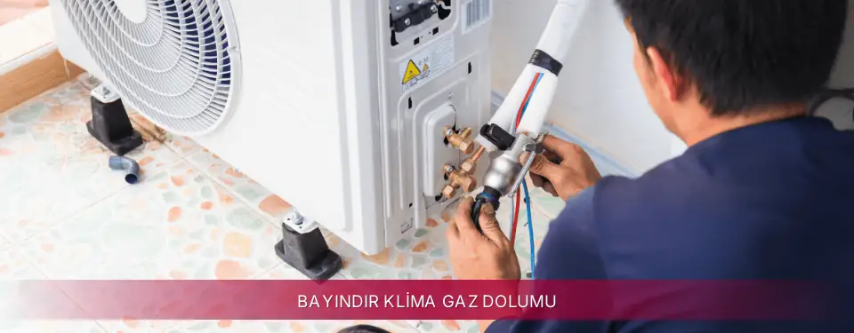 Bayındır İlçemi LG Klima Gaz Dolumu